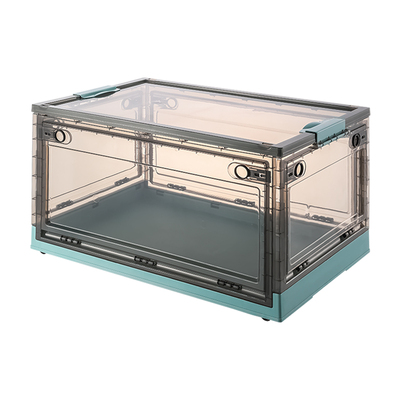 透明折叠收纳箱家用书本衣柜衣物