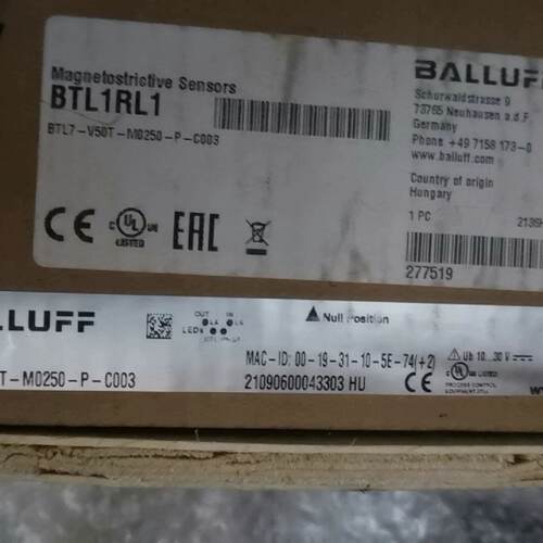 询价-巴鲁夫位移传感器BTL7-V50T-M0250-P-C003