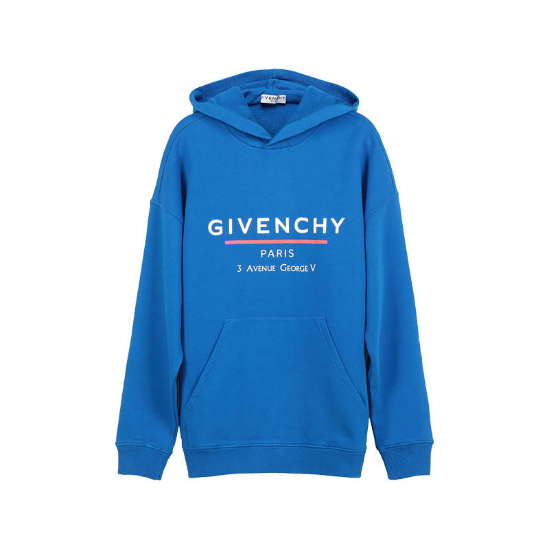 自营Givenchy男士连帽长袖卫衣