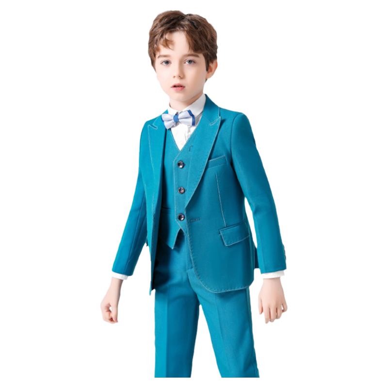罗蒙男童西装套装儿童礼服