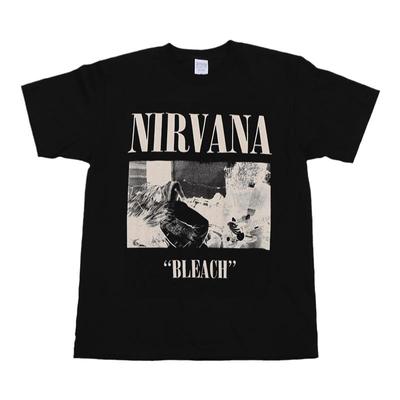 Nirvana摇滚乐队透气纯棉短袖T恤