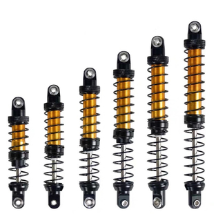 RC攀爬车避震70mm-120mm TRX4 SCX10金属液压避震器双段弹簧避震