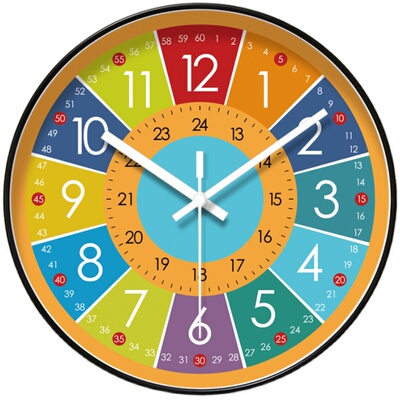 自动对时电波钟挂钟客厅易普拉