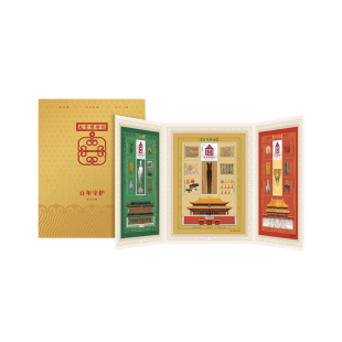 故宫博物院百年守护大展随展藏书票邮票手工盖章版文创纪念收藏