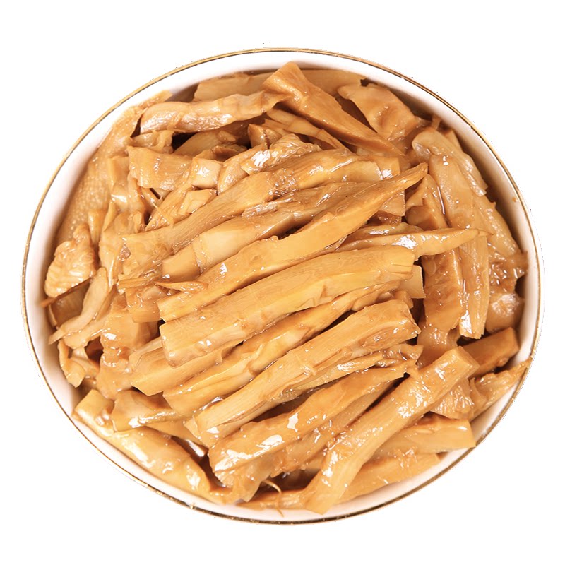 【西马克】山珍玉笋咸菜笋丝微辣即食袋装零食素食新鲜竹笋干128g