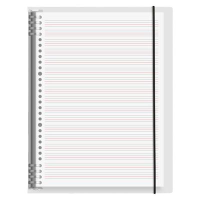 b5活页英语本高颜值四线三格替芯