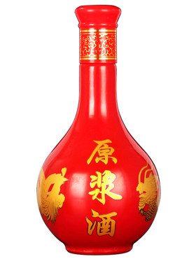 酒瓶喜庆结婚满月过寿喜宴好看