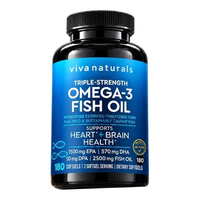 Viva美国进口高含量Omega-3鱼油
