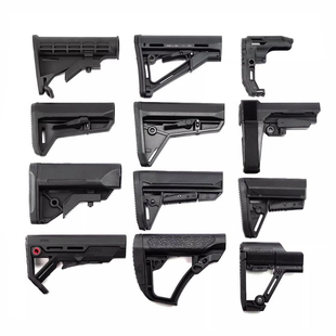 MFT/CTR/STR/海军/陆军/B5/MOE/BCM尼龙战术后托hk416d司骏玩具