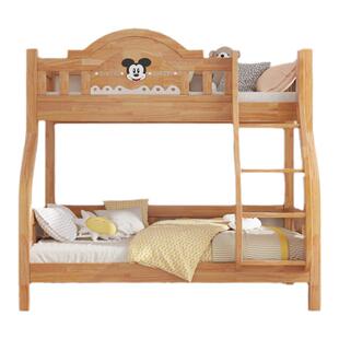 上下床全实木双层床家用小户型儿童床多功能加厚高低上下铺子母床