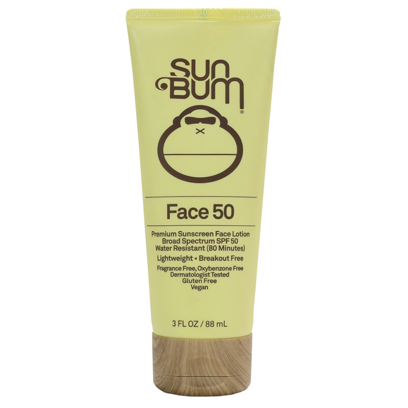 美版Sun Bum滋润保湿防水日霜面霜敏感肌肤海滩户外防晒霜SPF70