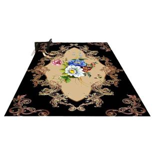 3d立体门口地垫进门客厅卧室家用防滑地毯入户门垫脚垫满铺可裁剪