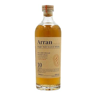欧洲直邮arran艾伦10年单一麦芽威士忌馥郁果香清雅泥煤46度700ml