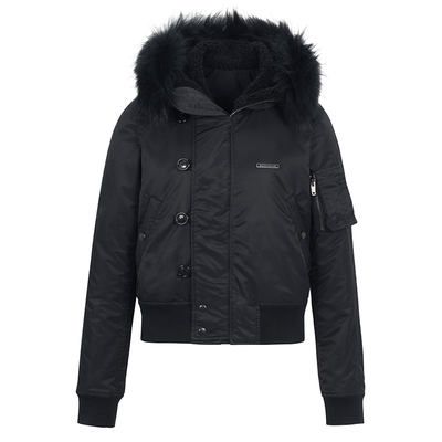 短款N2B飞行员毛领夹克