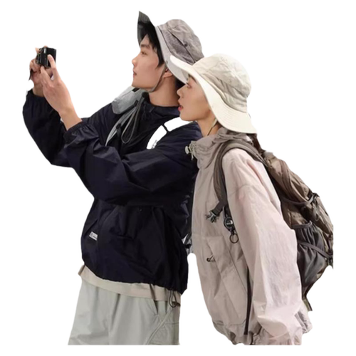 【赵露思同款】伯希和小森林防晒衣女新款男户外轻薄皮肤衣外套