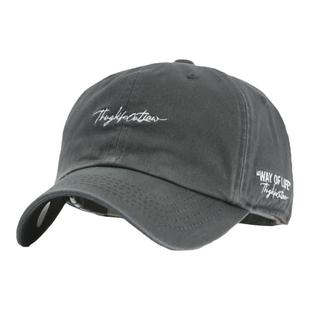 韩国代购Flipper大码鸭舌帽 秋冬遮阳做旧韩版百搭大头围棒球帽子