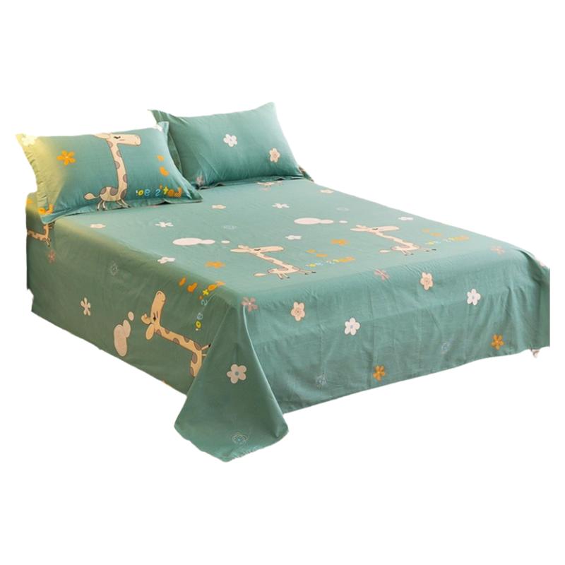 米兰娜床单单件学生宿舍床单1.8m双人床单被单单人床1.5m纯棉单人