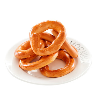 巴吉亚全麦低脂粗杂粮列巴面包圈无糖精零食怀旧脆饼干卡饱腹代餐