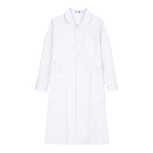 南丁格尔护士服长袖女秋冬白大褂圆领套装美容院实习生医院工作服