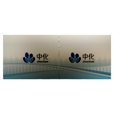 定制贴膜波浪线条uv遮挡办公室