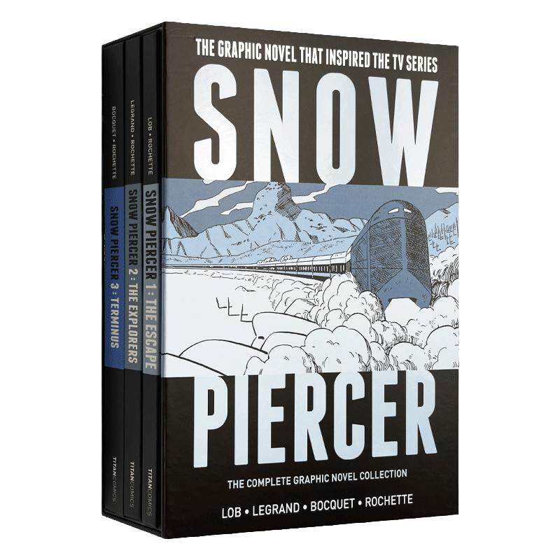 Snowpiercer 雪国列车原版漫画盒装收藏版 英文原版