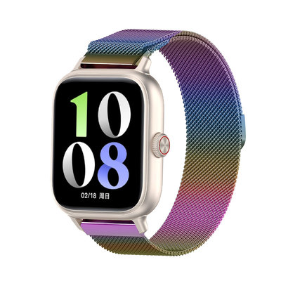 适用于vivowatchgt手表表带IQOOWATCHGT米兰尼斯磁吸腕带vivo智能运动watch gt金属GT替换带男女手链透气配件