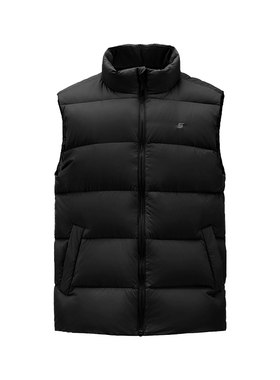 君羽800蓬立领百搭鹅绒服马甲