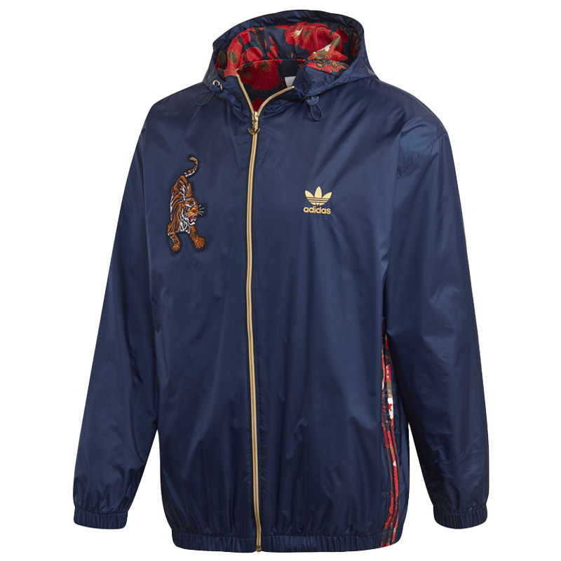 Adidas/阿迪达斯正品 当季男子HOODED JACKET运动茄克外套 GC8690
