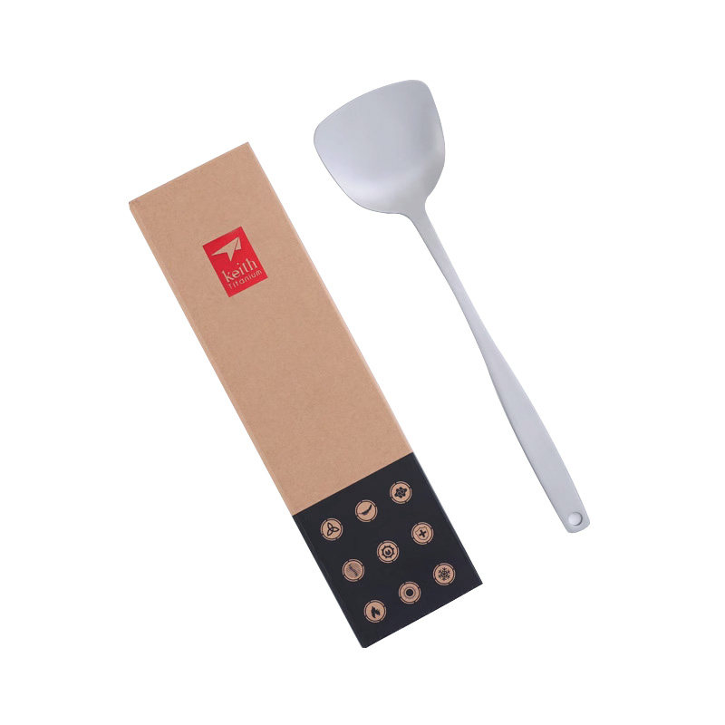 KEITH铠斯锅铲厨房炒菜纯钛炊具