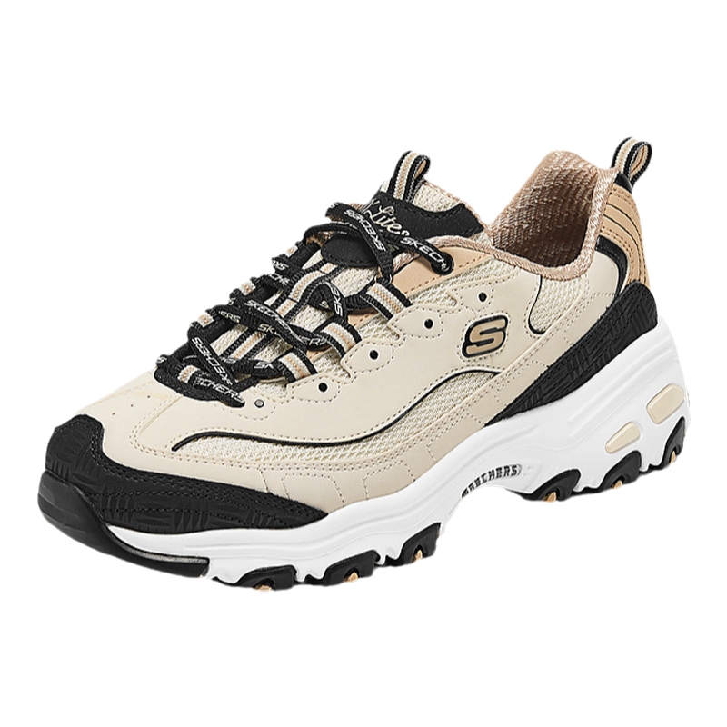 Skechers斯凯奇2025夏季新款女百搭老爹鞋厚底增高缓震休闲运动鞋