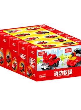 10盒diy拼装礼物玩具益智力积木