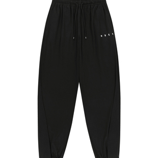 HDEX 26春新品运动休闲束口长裤纯色百搭裤子韩国代购