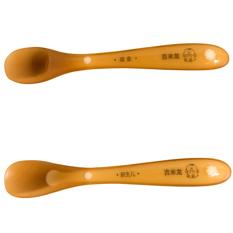 宝宝硅胶勺子新生儿婴儿童喂药器软勺餐具喂水吃饭辅食碗软头硅胶