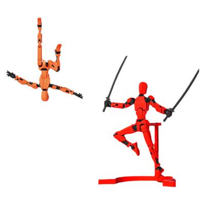 萝卜小人幸运dummy13多关节玩具