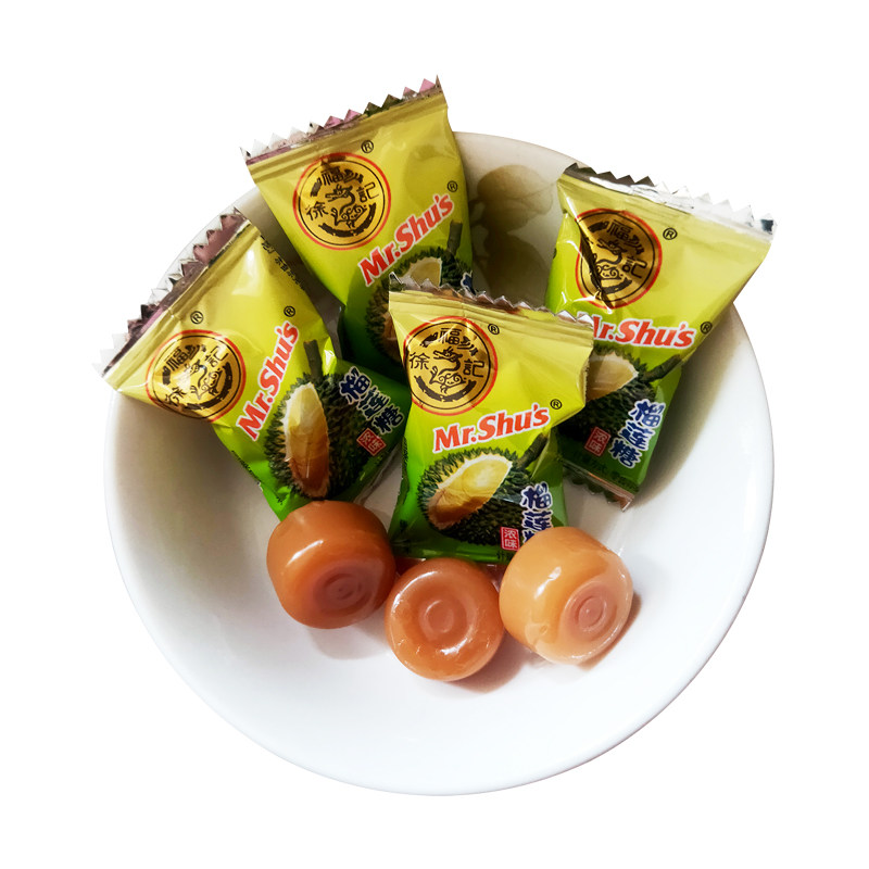 徐福记榴莲硬糖散装零食小吃喜糖