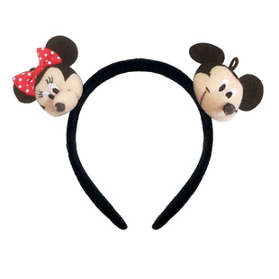 可爱卡通米老鼠发箍女米奇米妮洗脸压发成人儿童发卡迪士尼头饰