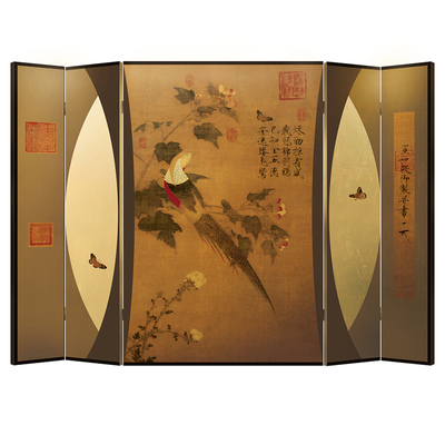 兰氏屏风金箔复古国潮