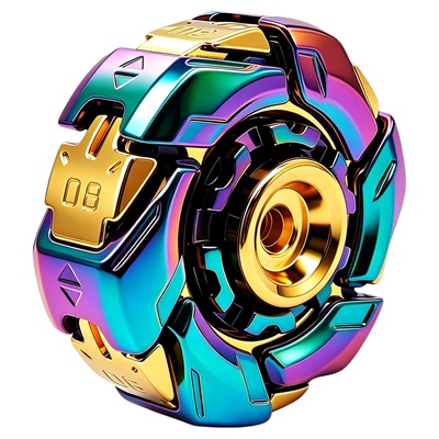 Hand spinner 全金属EDC躁动指尖陀螺开甲手指陀螺暴躁08减压玩具