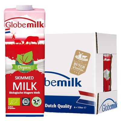 荷兰有机乳蛋白脱脂纯牛奶