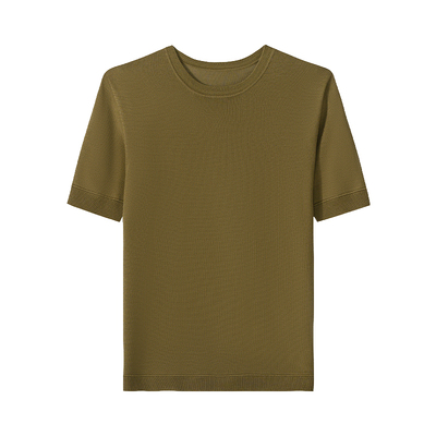 UNICAHOMME羊毛圆领针织短袖