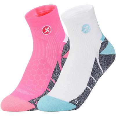 特步国人竞速丨驳速袜跑步袜女春季官方运动袜专业健身马拉松袜子