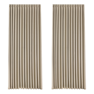 奶油中古风窗帘卧室全遮光2025新款羊绒雪尼尔客厅法式简约高级感