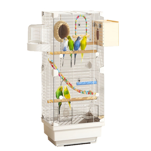 新型生态鸟笼手养鹦鹉专用笼大号家用珍珠八哥画眉豪华别墅玄凤笼