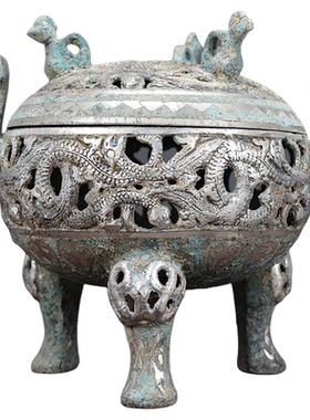 御如意纯铜客厅复古摆设艺术品