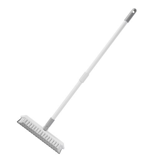 可伸缩地刷卫生间刷地洗地厕所刷子浴室洗地缝隙清洁刷长柄地板刷