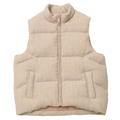 羽绒马甲儿童90白鹅绒女童保暖