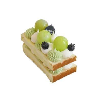 仿真奶油夹心三明治水果吐司样品