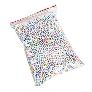 流星球礼盒填充物泡沫球马卡龙彩色圆形手工圣诞礼物盒子创意装饰