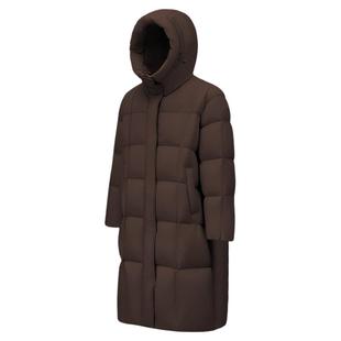 [零压2.0]波司登25新款龟背女过膝大长款羽绒服加厚保暖外套廓形