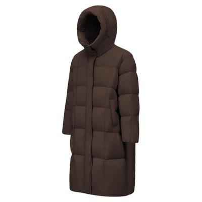 [零压2.0]波司登25新款龟背女过膝大长款羽绒服加厚保暖外套廓形